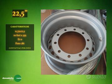 Cerchio 22,5 Autocarro - Camion