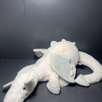 Jellycat Snow Dragon 47cm Peluche Drago Bianco