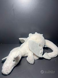 Jellycat Snow Dragon 47cm Peluche Drago Bianco