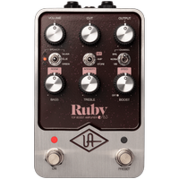 UNIVERSAL AUDIO UAFX Ruby '63 Top Boost Amplifier