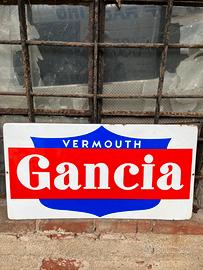 Tabella smaltata Gancia