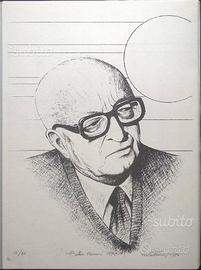 Pietro Nenni tre litografie originali