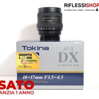 USATO TOKINA 10-17MM F/3.5-5.6 AT-X DX PER NIKON F