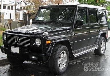 Mercedes Classe G W463 1989>2018 Pedane Laterali