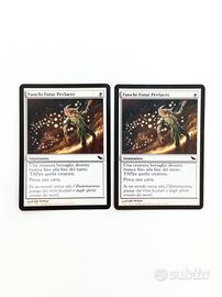 2x "Fuochi fatui perlacei" vintage ITA #15 MTG MP 