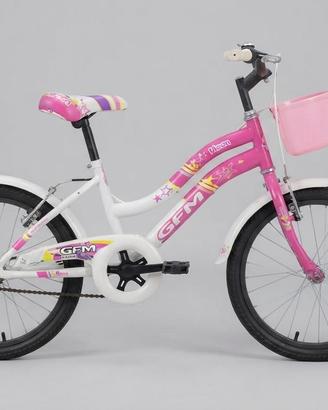 Bicicletta bimba GFM 20” con cestino