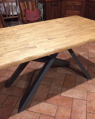 Tavolo legno massello (senza gambe)