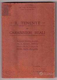 Siliprandi Il Tenente dei Carabinieri Reali 1923