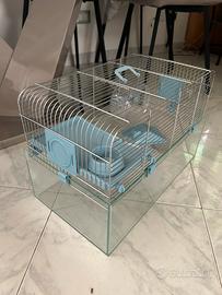 Gabbia per criceti nani con accessori