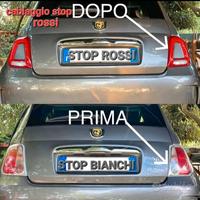 cablaggio restyling stop fiat 500