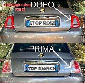 cablaggio restyling stop fiat 500