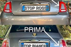 cablaggio restyling stop fiat 500