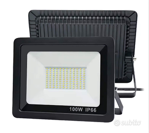 Proiettore faro led 100 watt SUNRISE IP66 8500lm