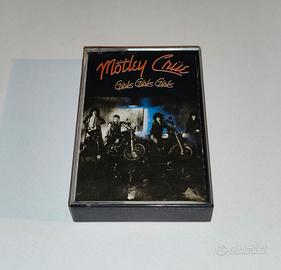 Motley Crue Girls Girls Girls 1987 Audio Cassetta