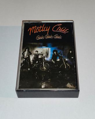 Motley Crue Girls Girls Girls 1987 Audio Cassetta
