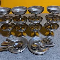 Set 12 pezzi coppe gelato Inoc