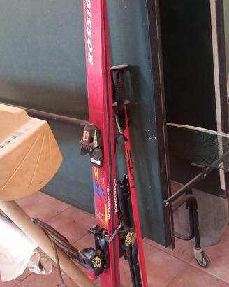 Sci Rossignol Fiberglass P27 vintage, 190