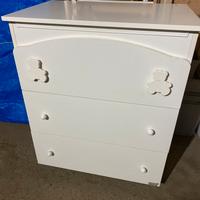 Mobile fasciatoio con vaschetta Erbesi