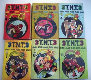 Alan Ford 3TNT3 anni 70 -6 fumetti