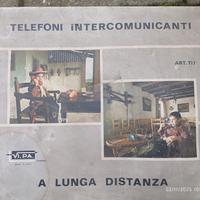 telefoni comunicanti giocattolo vintage 