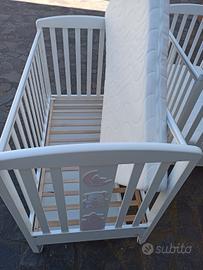 lettino con sbarre per bambini italbaby
