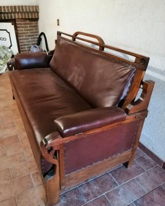 Divano in pelle
