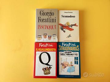 4 libri di Giorgio Forattini 
