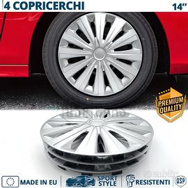 Copricerchi per CITROEN da 14 Coppette Silver