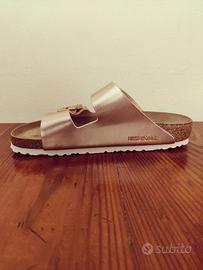 Birkenstock metallic copper 39