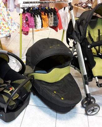Trio bene confort nero e verde