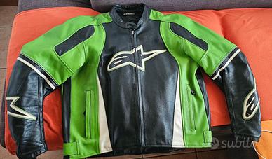 GIUBOTTO  MOTO ALPINESTAR PELLE UOMO tg.52 