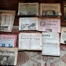 Rari quotidiani illustrati fine 800 primi 900