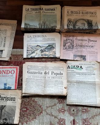 Rari quotidiani illustrati fine 800 primi 900