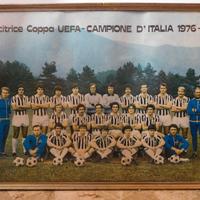 Quadro fotografia incorniciata Juventus FC 1977-78