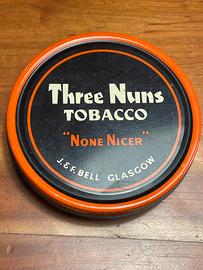 Tabacco da pipa three nuns da collezione VUOTA