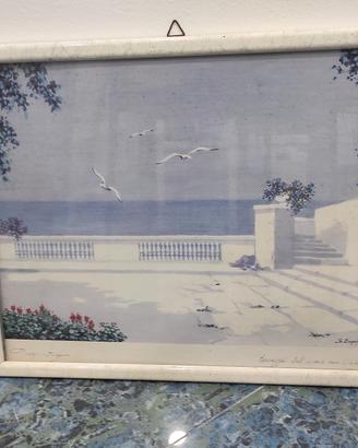 Litografia Giorgio Zuppini con cornice 