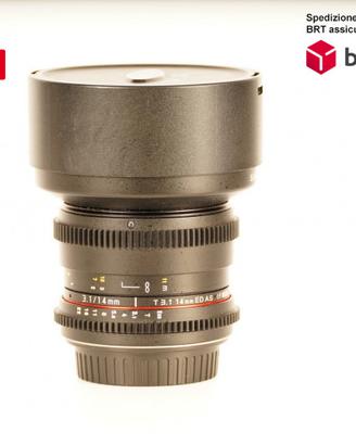 Samyang 14 T/3.1 ED AS IF UMC (Canon)