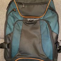 Zaino Samsonite unisex originale verde petrolio