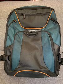 Zaino Samsonite unisex originale verde petrolio