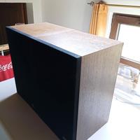 coppia casse per woofer, tweeter già inclusi