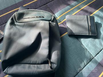 Borsello e portafoglio piquadro