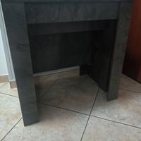 Consolle allungabile 2,50 metri colore cemento