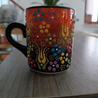Tazza dipinta a mano