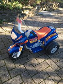MINI MOTO POLIZIA ELETTRICA