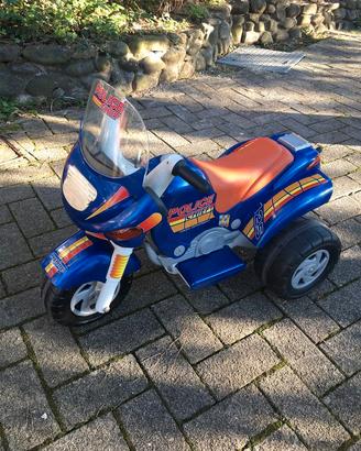 MINI MOTO POLIZIA ELETTRICA