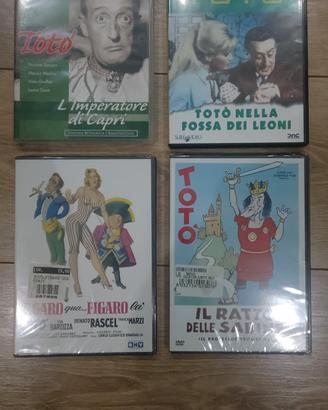 Pezzi 4 DVD TOTÒ 