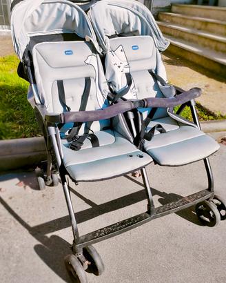 Passeggino Chicco Ohlalà Twin, gemelli, due posti
