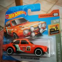'70 Ford Escort RS 1600 Rally Hot Wheels Mattel