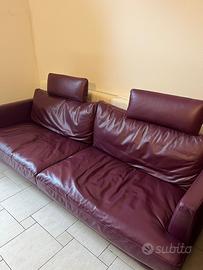 Divano in pelle Ego Italiano