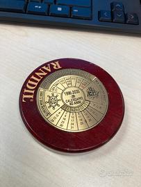 Calendario perpetuo vintage con errore